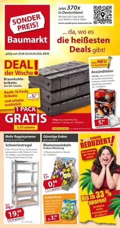 Sonderpreis Baumarkt Prospekt ab 29.08.2026 gültig