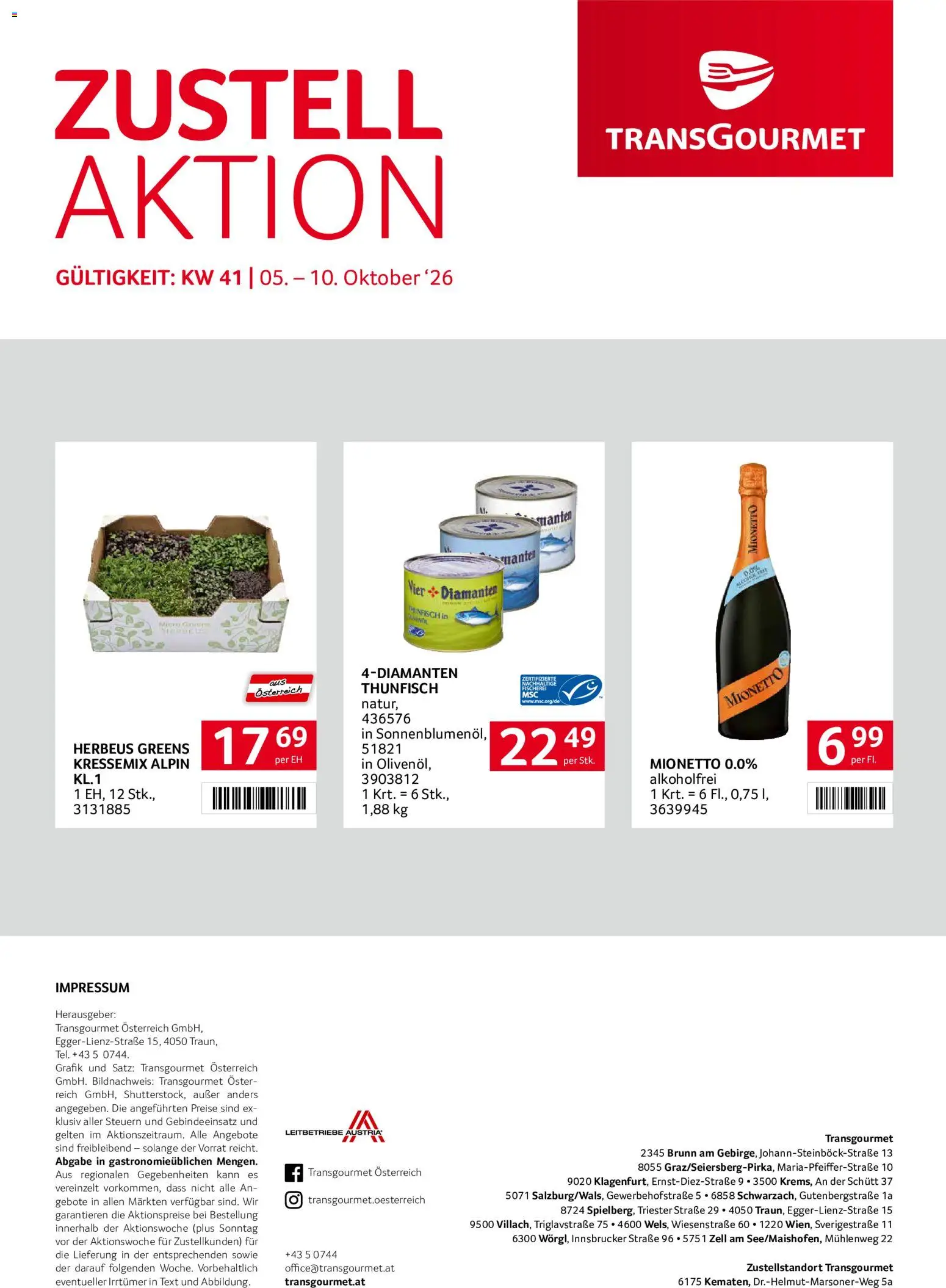 Transgourmet Zustellaktion gültig ab 05.10.2026 | Seite: 24