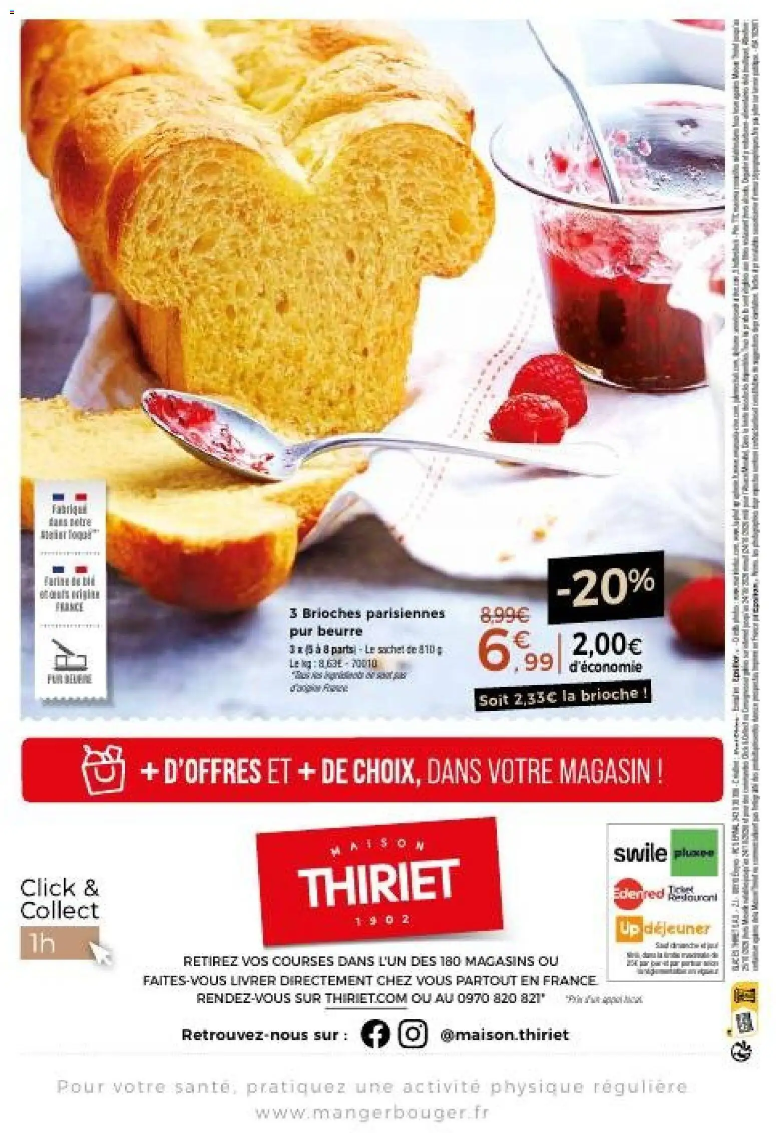 {H1} | Page: 16 | Produits: Brioche, Beurre