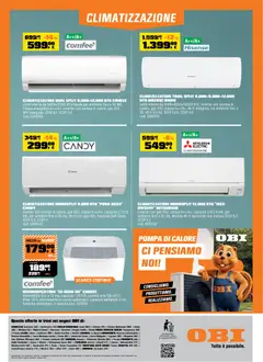 Anteprima del volantino OBI volantino valido a partire dal 15/10/2026 | Pagina: 24 | Prodotti: Climatizzatore, Deumidificatore, TV