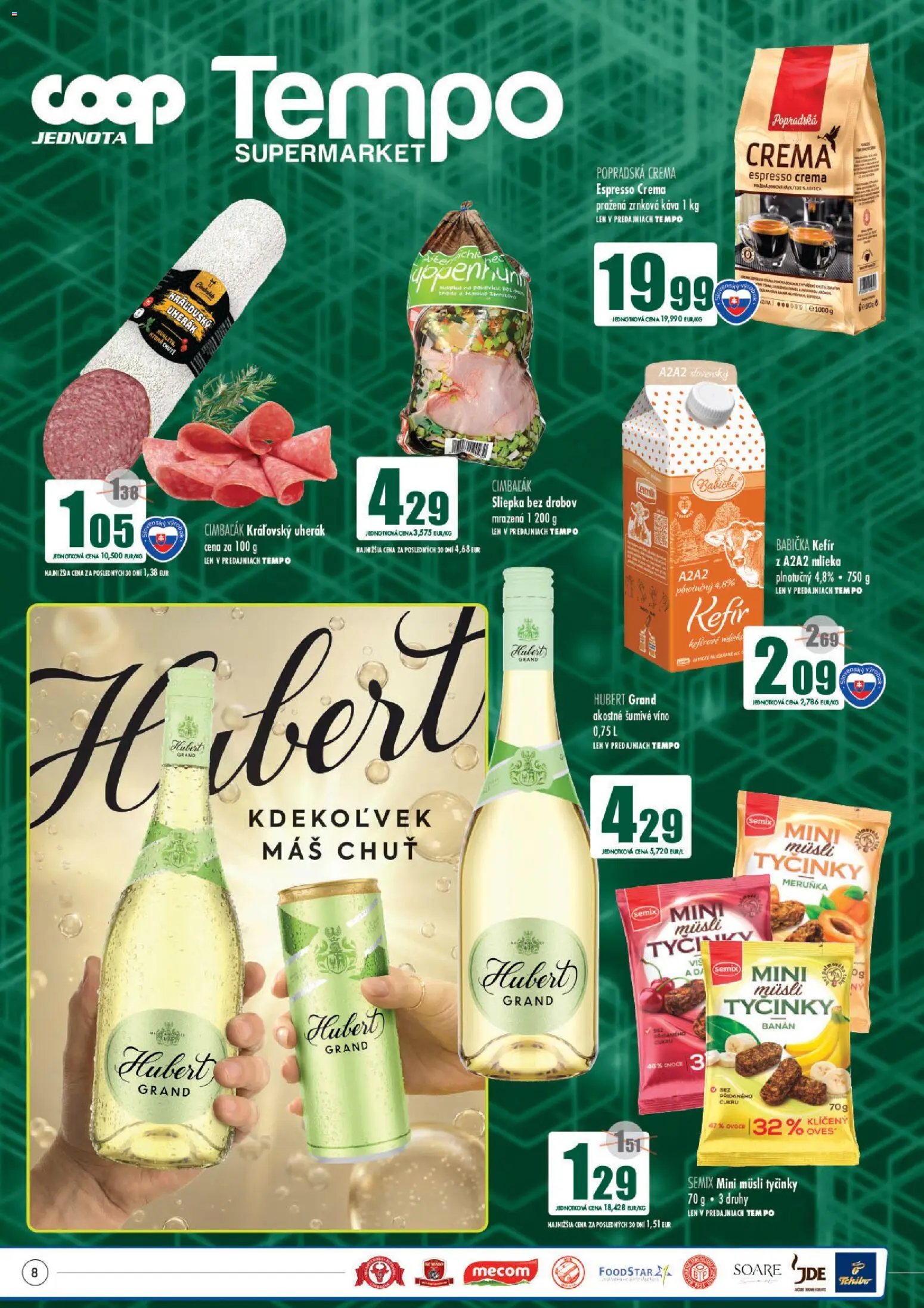 Nové COOP Jednota akcie – leták je platný od 01.10.2026 | Strana: 8