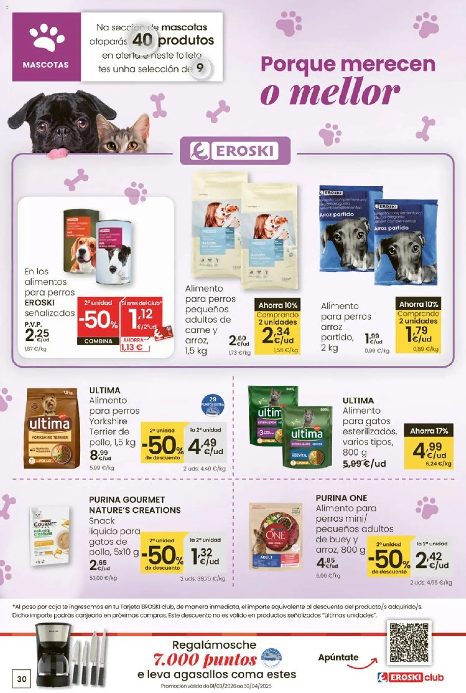 Eroski Quieres ahorrar conmigo │ válido desde el 16.04.2026 | Página: 30 | Productos: Arroz, Té, Κούβα, Caja