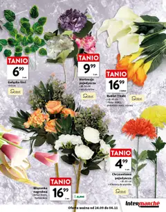 Pogląd oferty "Intermarche gazetka - Pamiętamy o bliskich" - ważna od 24.09.2026 | Strona: 9 | Produkty: Hortensja