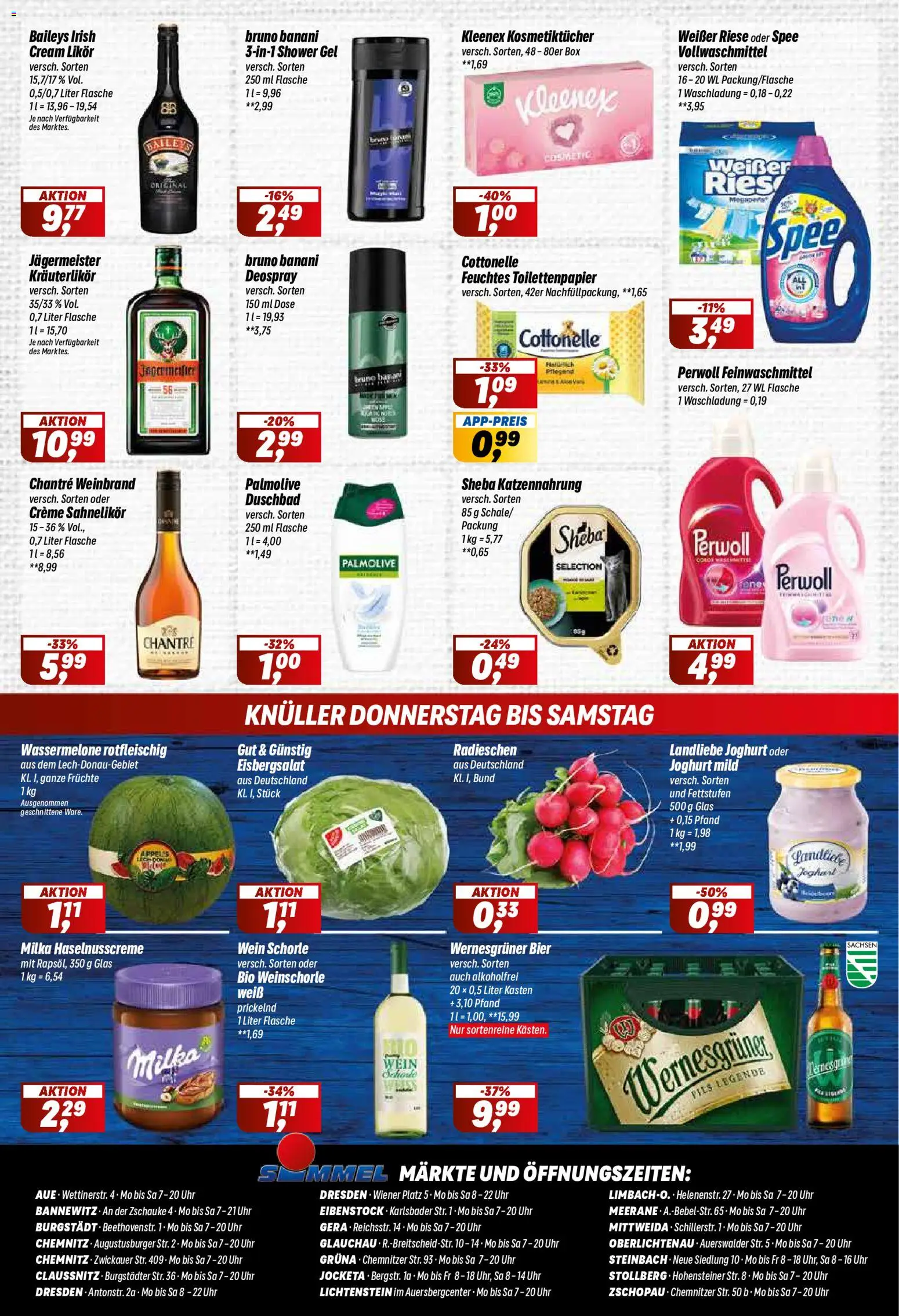 Simmel Prospekt – gültig ab 24.08.2026 | Seite: 8 | Produkte: Box, Baileys, Wein, Uhr