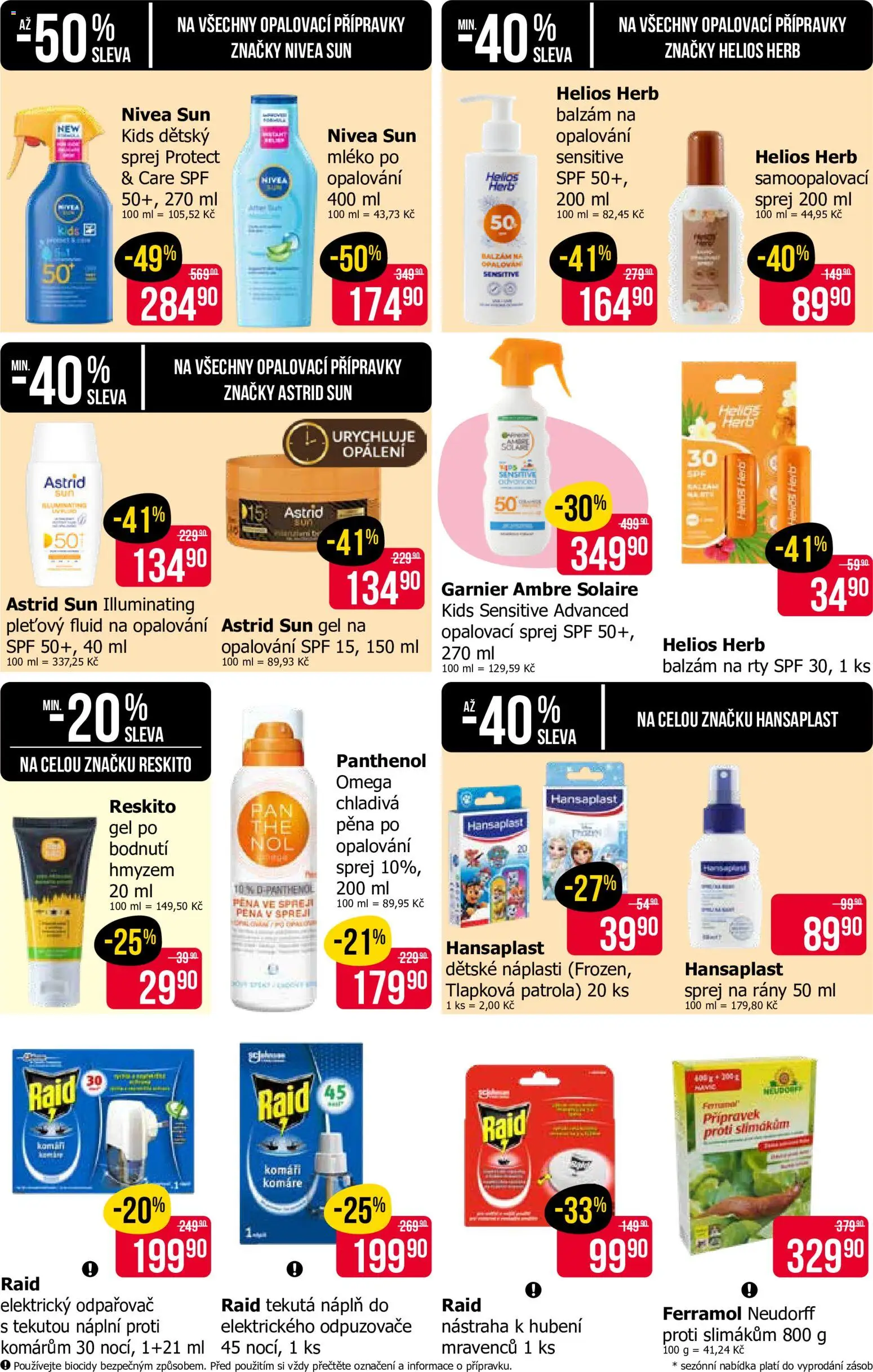TETA Drogerie leták od 06.05.2026 | Strana: 9 | Produkty: Tlapková patrola, Mléko, Raid, Panthenol