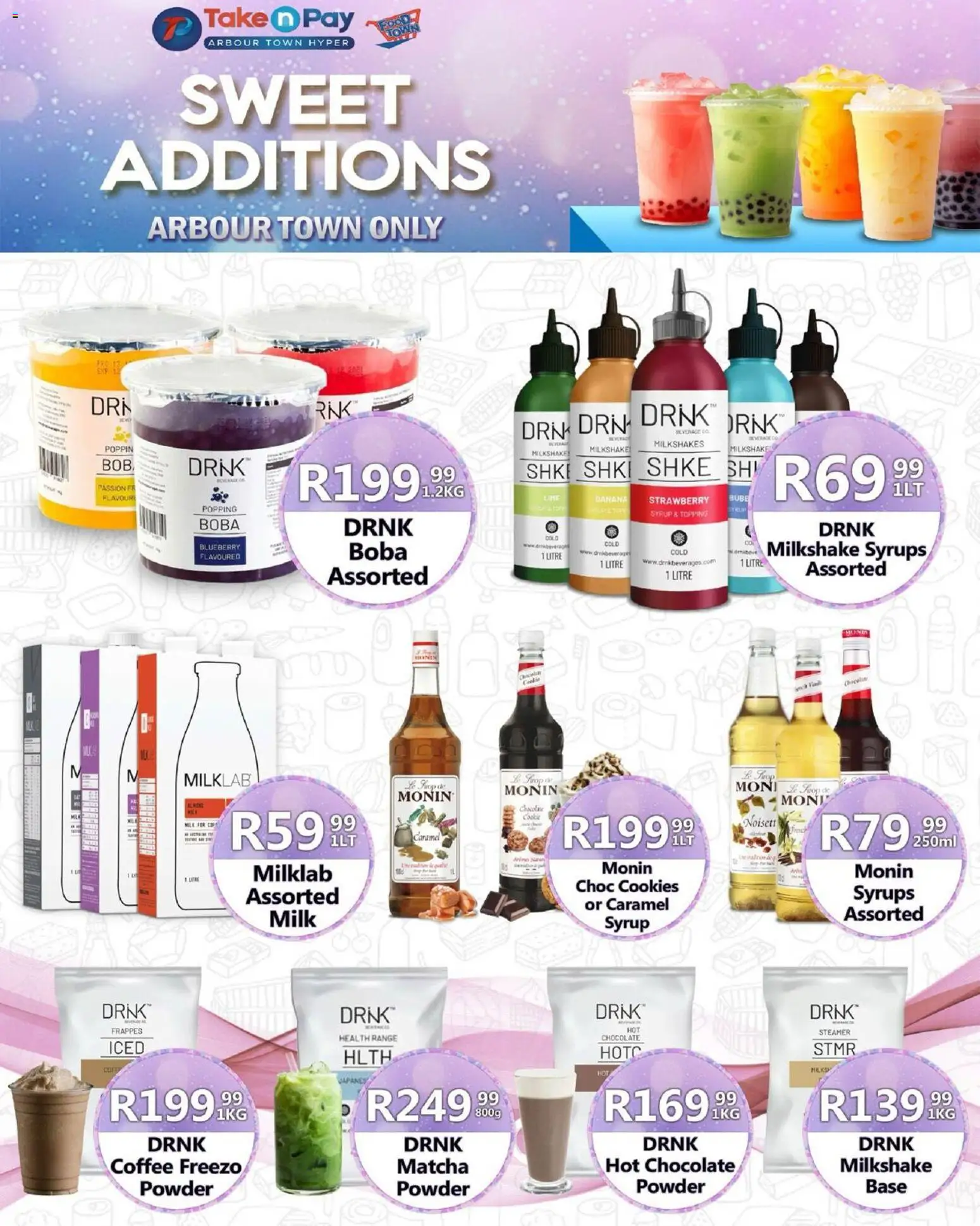 New Take n Pay catalogue – valid from 04.05.2026 | Page: 41 | Products: Hot chocolate, Milk, Chocolate, Lime