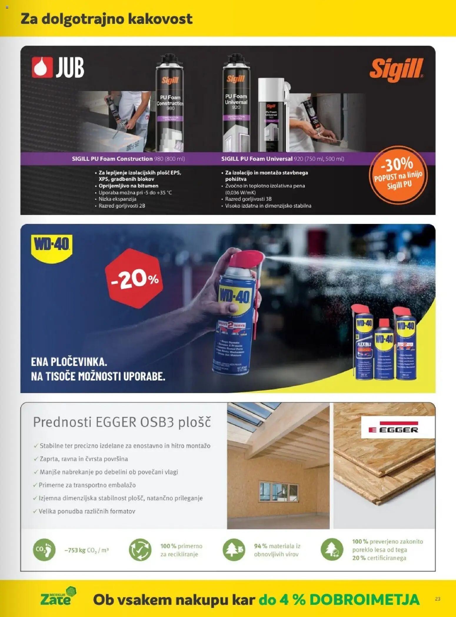 Novi Merkur katalog ponudbe – veljaven od 01.07.2026 | Stran: 23