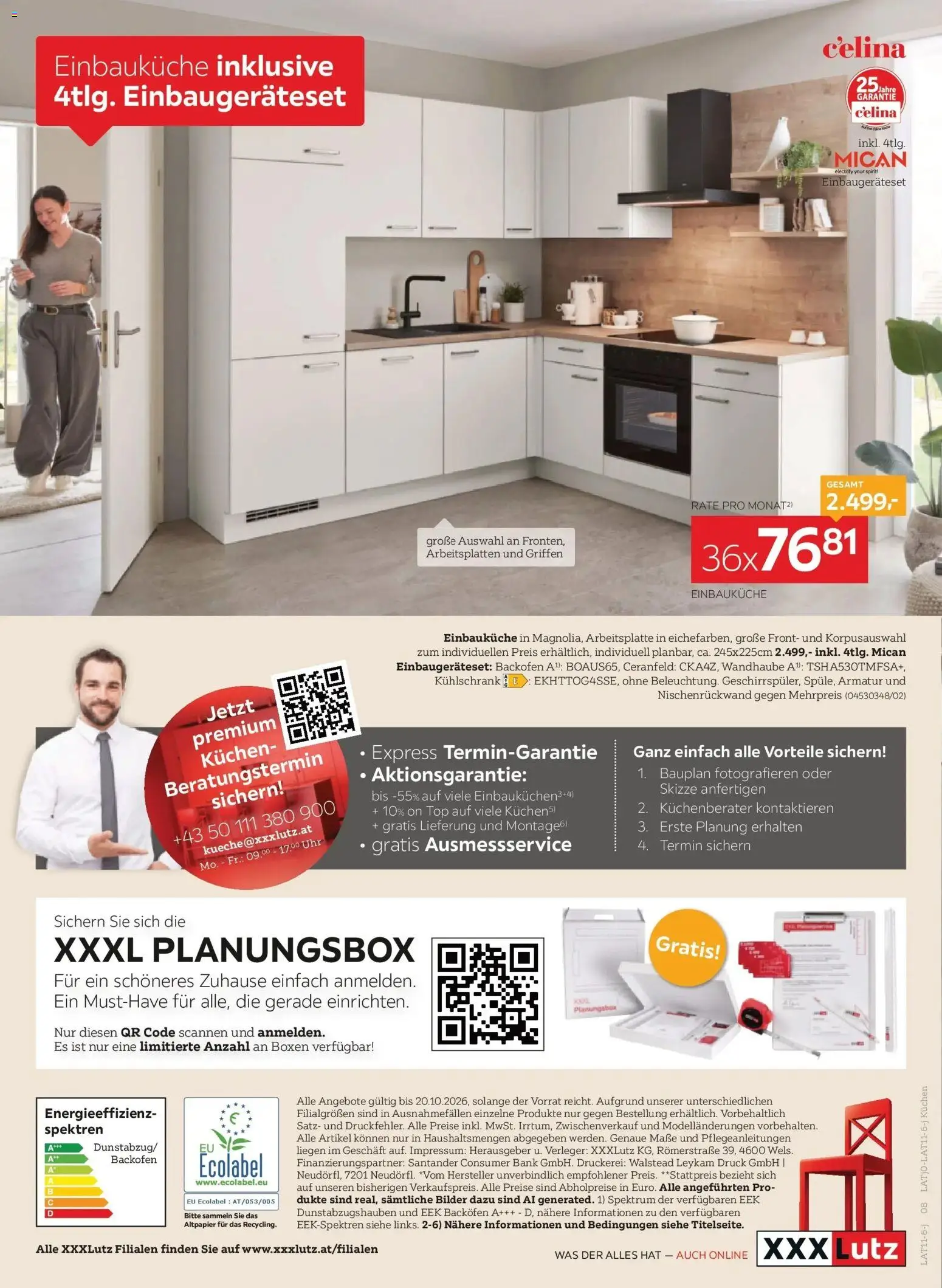 XXXLutz Küchen von 06.10.2026 - Aktuelle Angebote | Seite: 8 | Produkte: Uhr, Kühlschrank