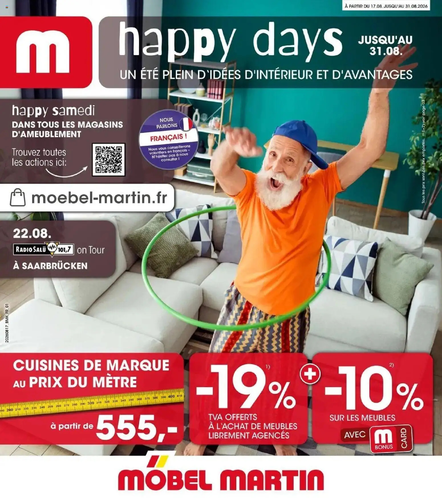 Möbel Martin - Möbel Martin: Offres hebdomadaires à partir du 17/08/2026 - promo en ligne | Page: 1 | Produits: Radio, Mètre