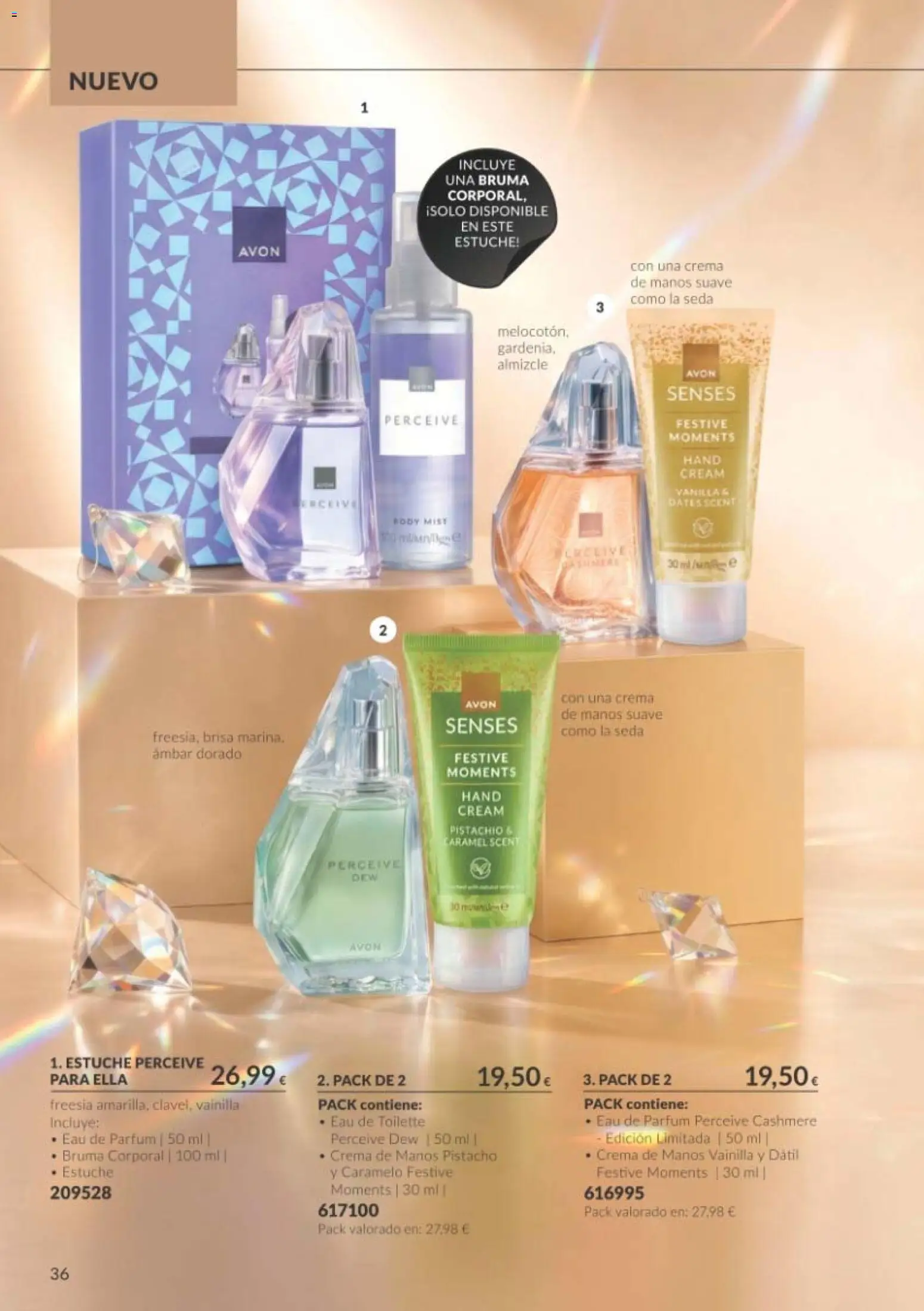 Catálogo AVON Black Friday │ válido desde el 01/11/2026 | Página: 36 | Productos: Eau de toilette, Crema, Vainilla, Eau de parfum