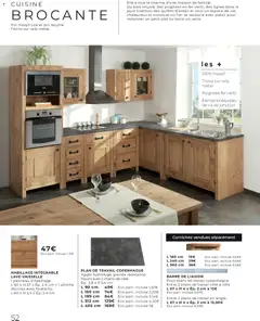 Cocktail Scandinave - Prévisualisation de Cocktail Scandinave catalogue valide à partir de 02/08/2026 | Page: 52 | Produits: Plan de travail, Cire, Plinthe, Tiroirs