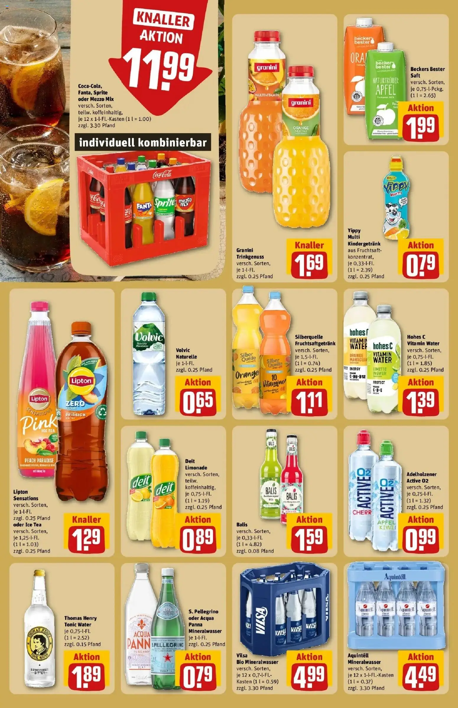 REWE Prospekt ab 28.09.2026 zum Blättern » Angebote | Seite: 24 | Produkte: Fanta, Energy, Adelholzener, Limonade