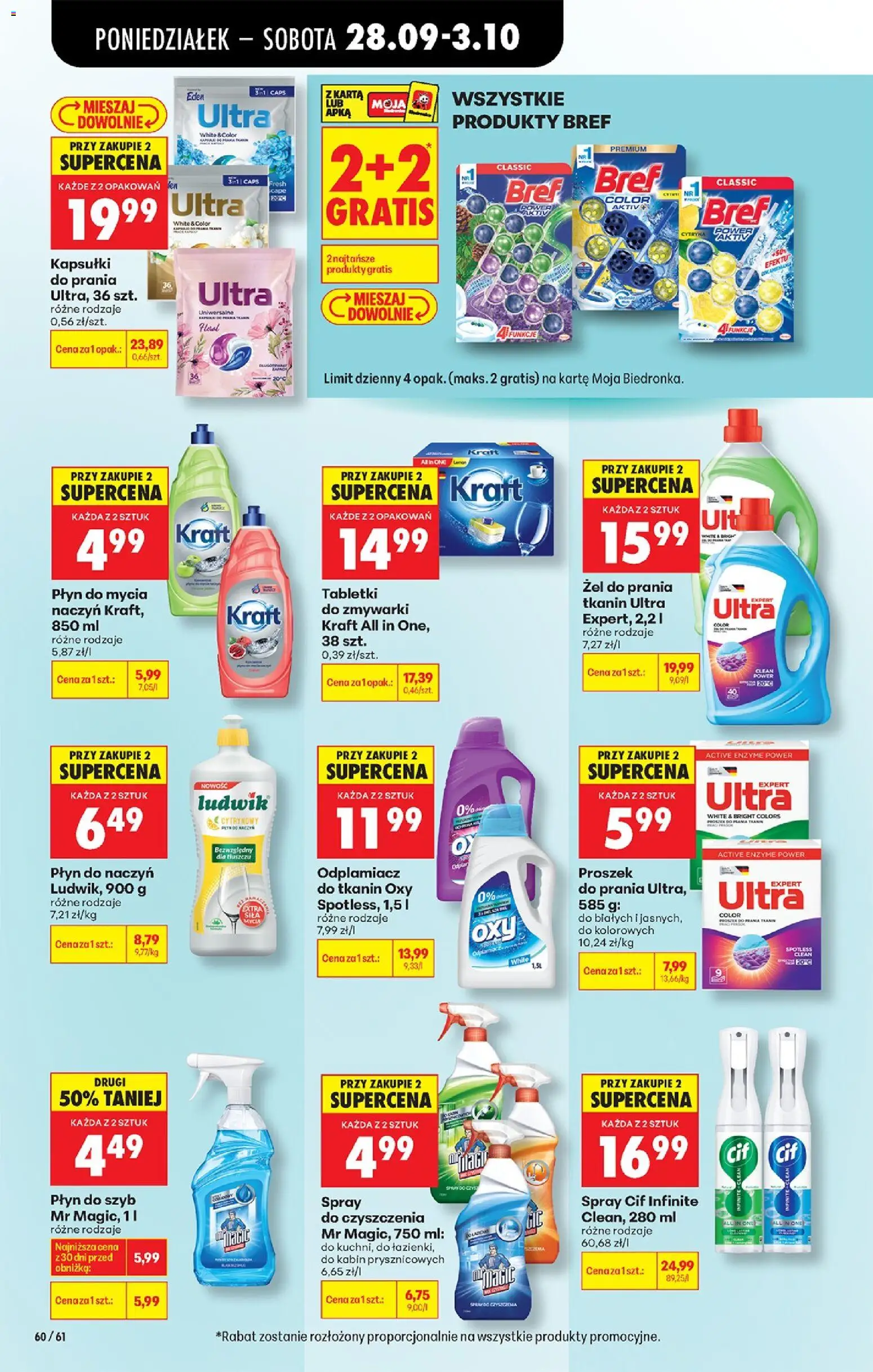 Biedronka Polsko leták - Codziennie niskie ceny od 28.09.2026 | Strana: 96 | Produkty: Cif