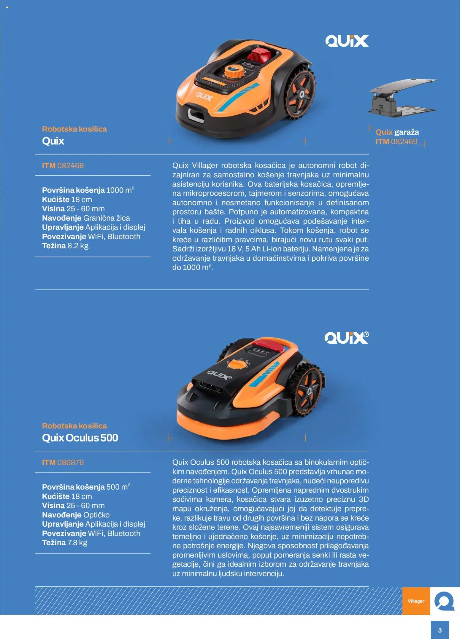 Villager katalog - važi od 24.02.2026 | Strana: 3 | Proizvode: Robot, Kosilica