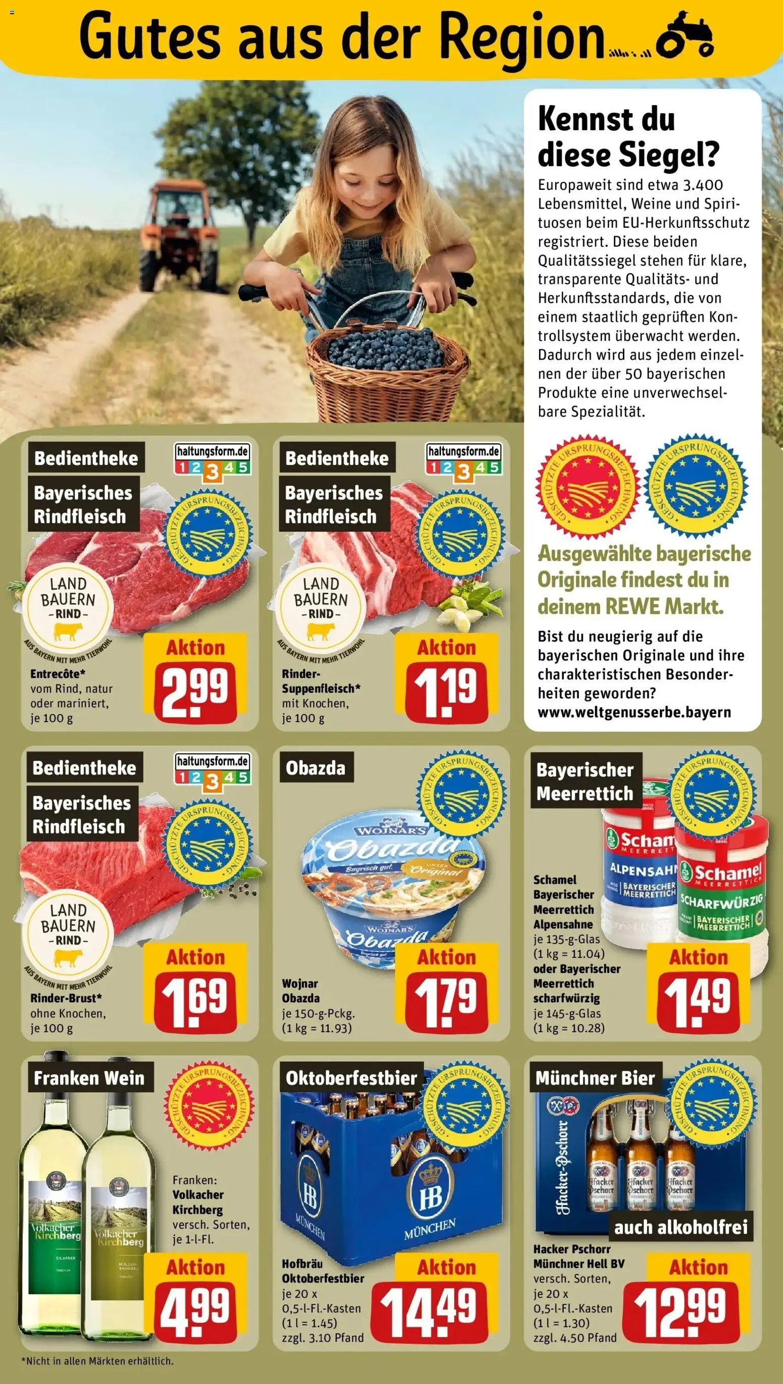 REWE Prospekt ab 24.08.2026 zum Blättern » Angebote | Seite: 19