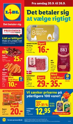Lidl - Tilbudsavis gyldig fra 20/09/2026