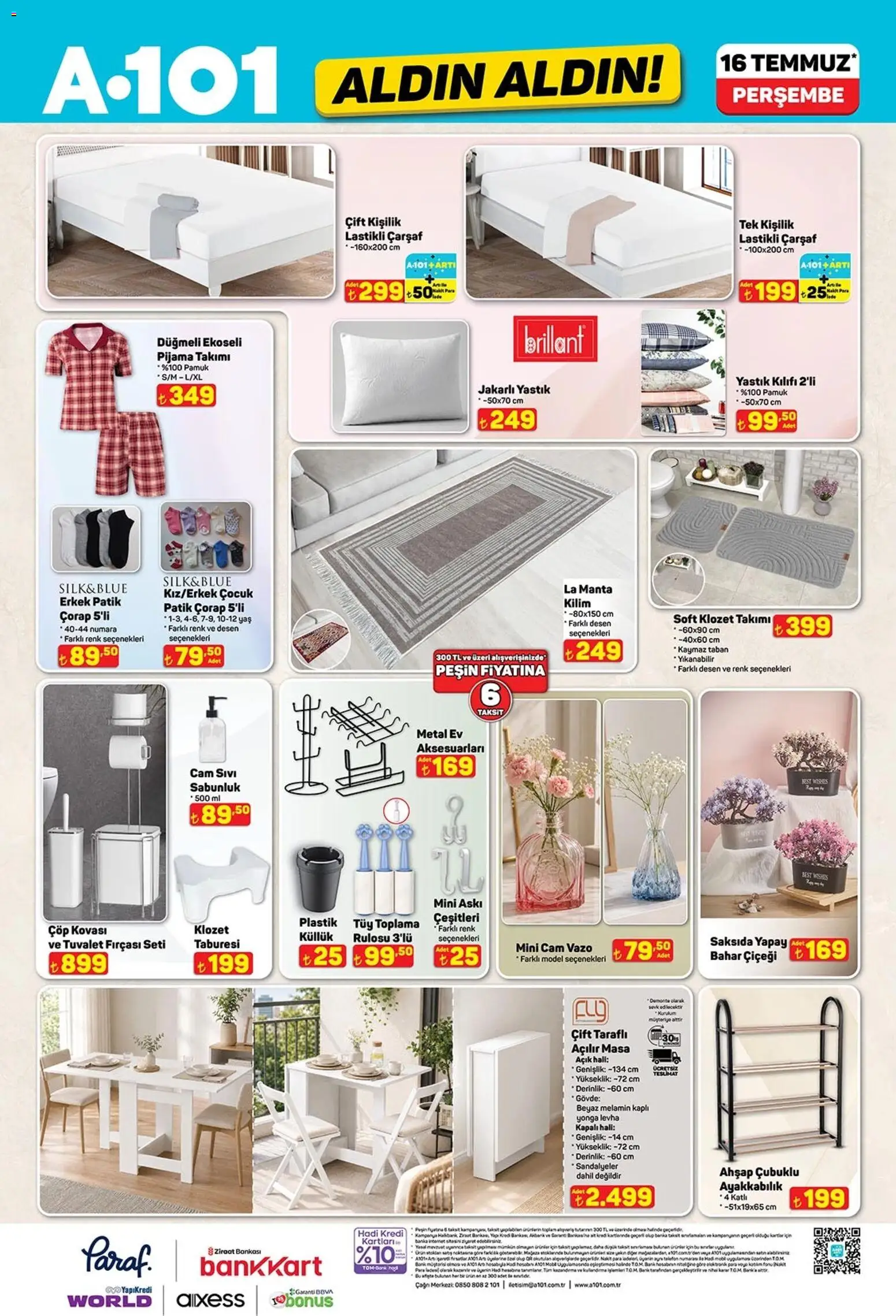 A101 - Katalog Aldın Aldın - 16 Temmuz 2026 tarihinden itibaren geçerlidir | Sayfa: 12 | Ürünler: Oyuncak, Lavabo, Telefon, Oyun