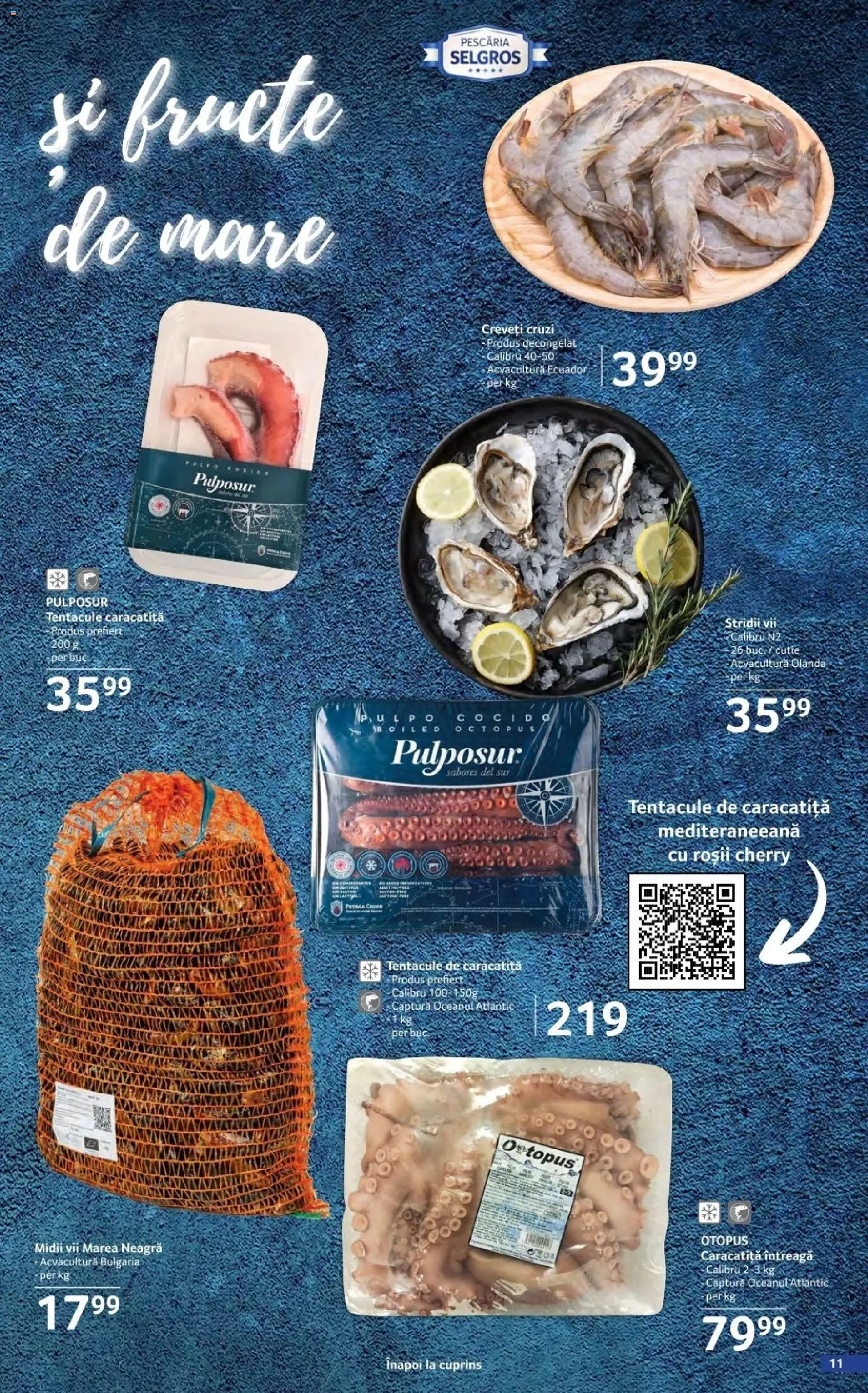 Noul catalog Selgros – valabil de la 17.04.2026 | Pagină: 11 | Produse: Cutie, Roșii, Fructe