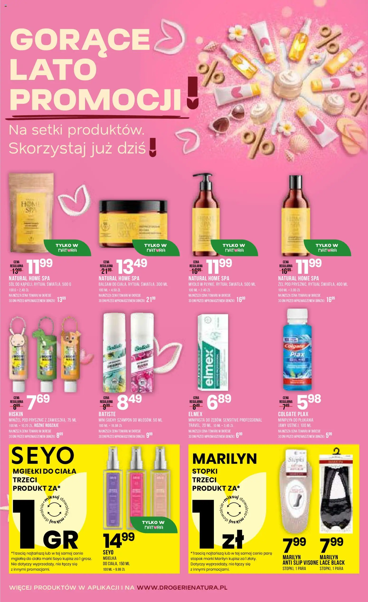 Drogerie Natura gazetka od 17.06.2026 | Strona: 2 | Produkty: Szampon, Mydło, Suchy szampon, Sól
