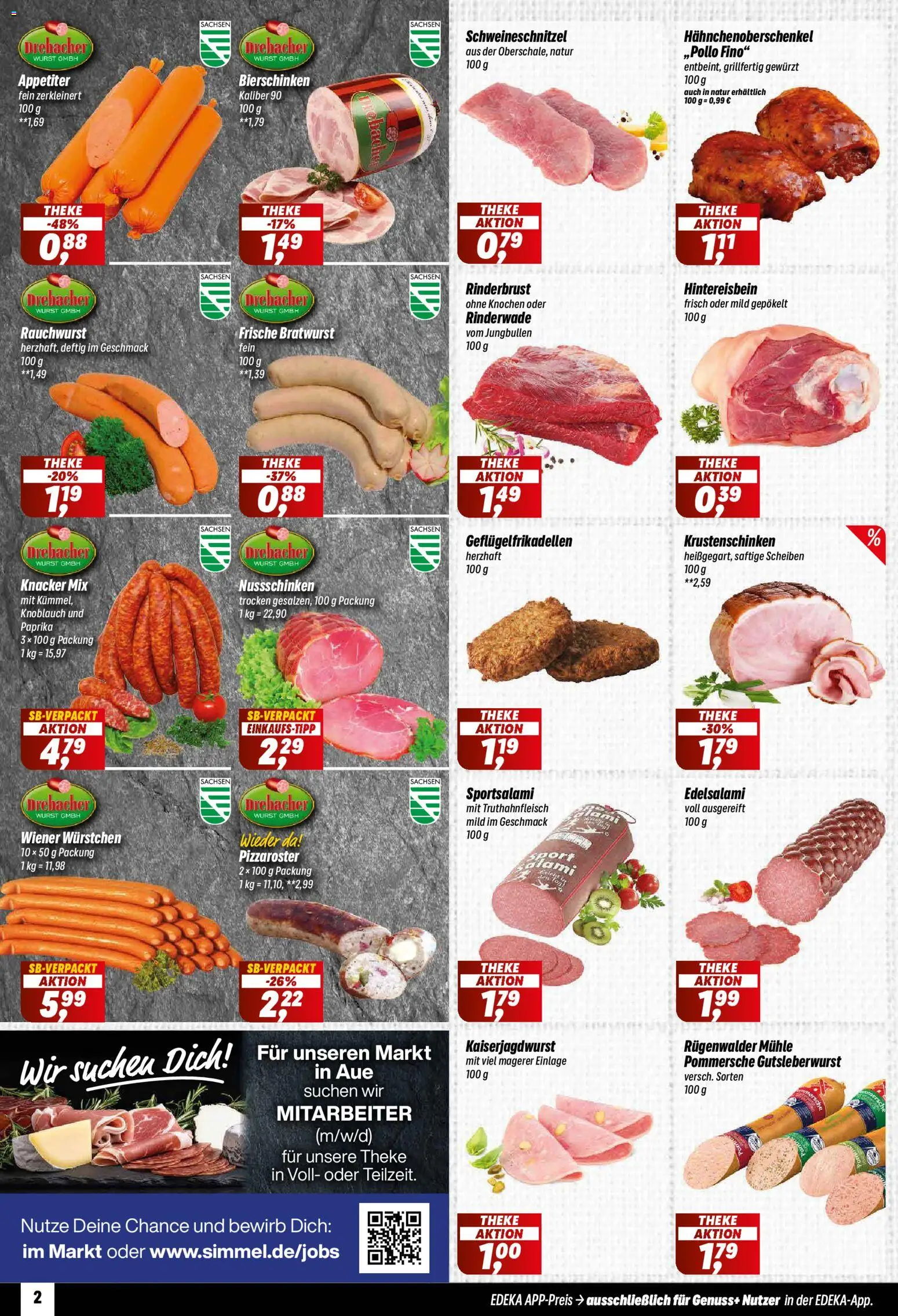 Simmel Prospekt 	 – gültig ab 20.04.2026 | Seite: 2 | Produkte: Mühle, Wiener wurstchen, Bratwurst, Wurst