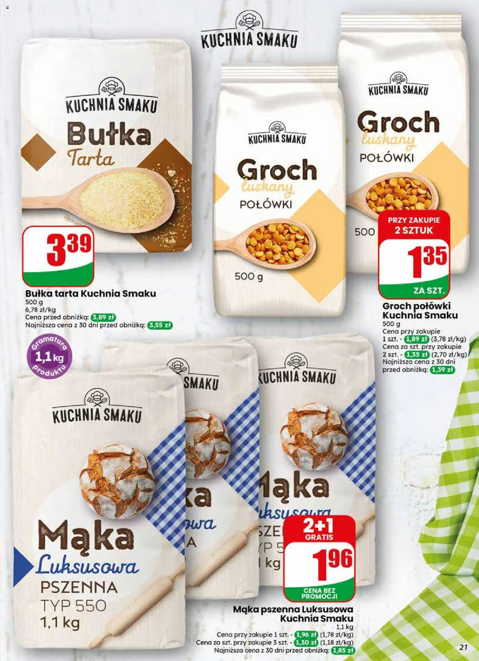 Dino gazetka od 13.05.2026 | Strona: 21 | Produkty: Groch łuskany, Groch, Bułka tarta, Bułka