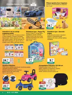 KTC Katalog igračke i tekstil - Pregled kataloga iz trgovine KTC, vrijedi od 26.08.2026 | Stranica: 6 | Proizvodi: Folija, Baterije, Igra, USB