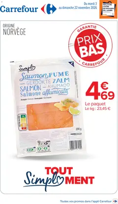 Carrefour - Prévisualisation de Carrefour Tout simplement valide à partir de 03/11/2026