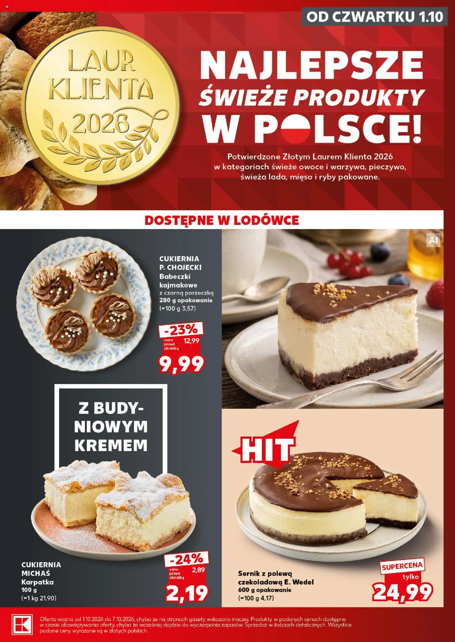 Kaufland Polsko leták - Mocny start od 05.10.2026 | Strana: 15 | Produkty: Ryby
