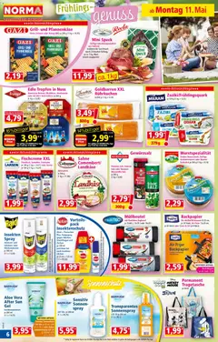 Norma Flugblatt ab 11.05.2026 gültig | Seite: 6 | Produkte: Sahne, Salz, Bad, Tomaten