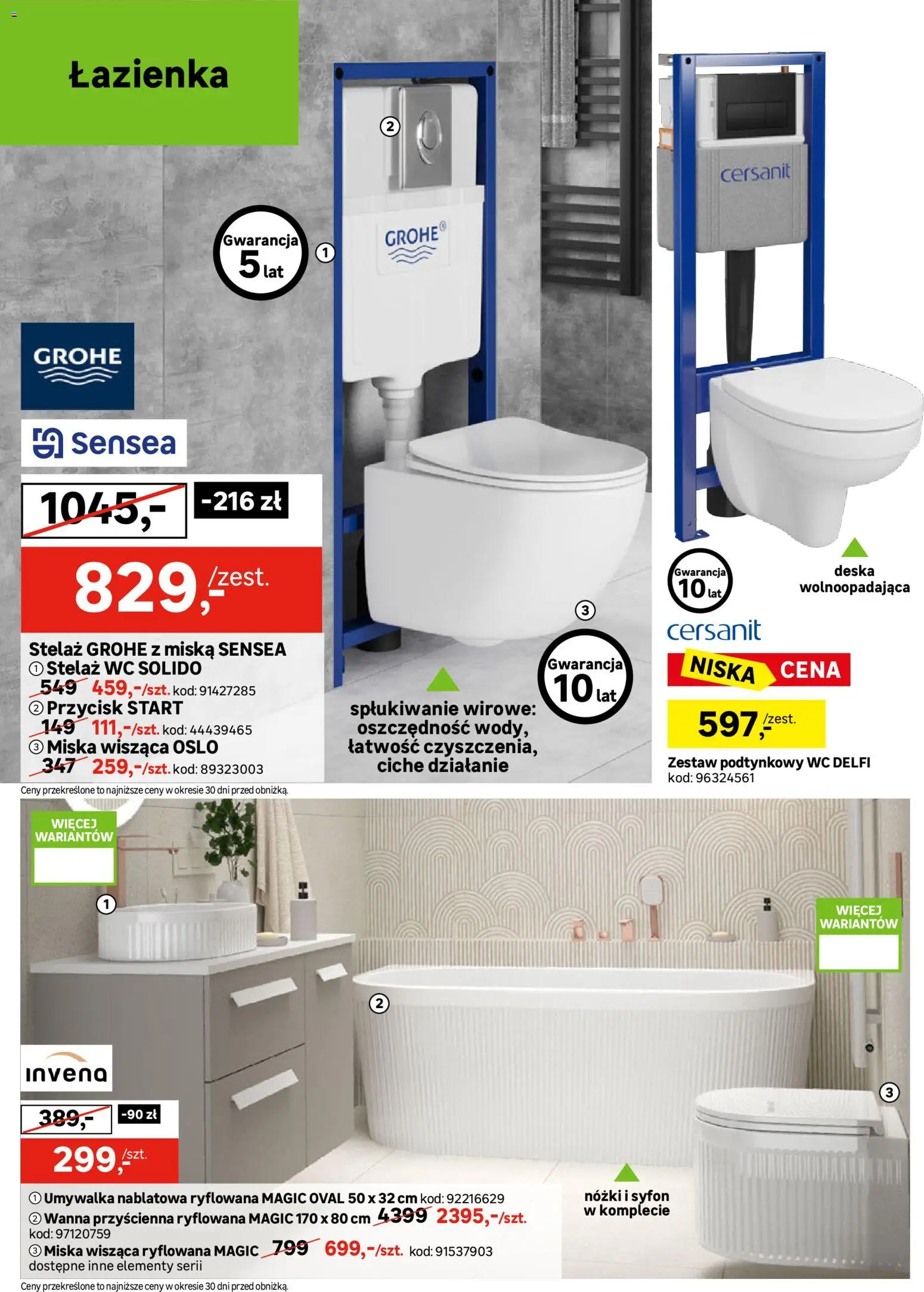 Leroy Merlin gazetka od 30.09.2026 | Strona: 4 | Produkty: Umywalka