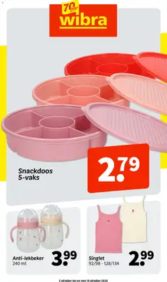 Wibra folder goederen - Voorbeeld van een folder van Wibra, geldig van 05-10-2026
