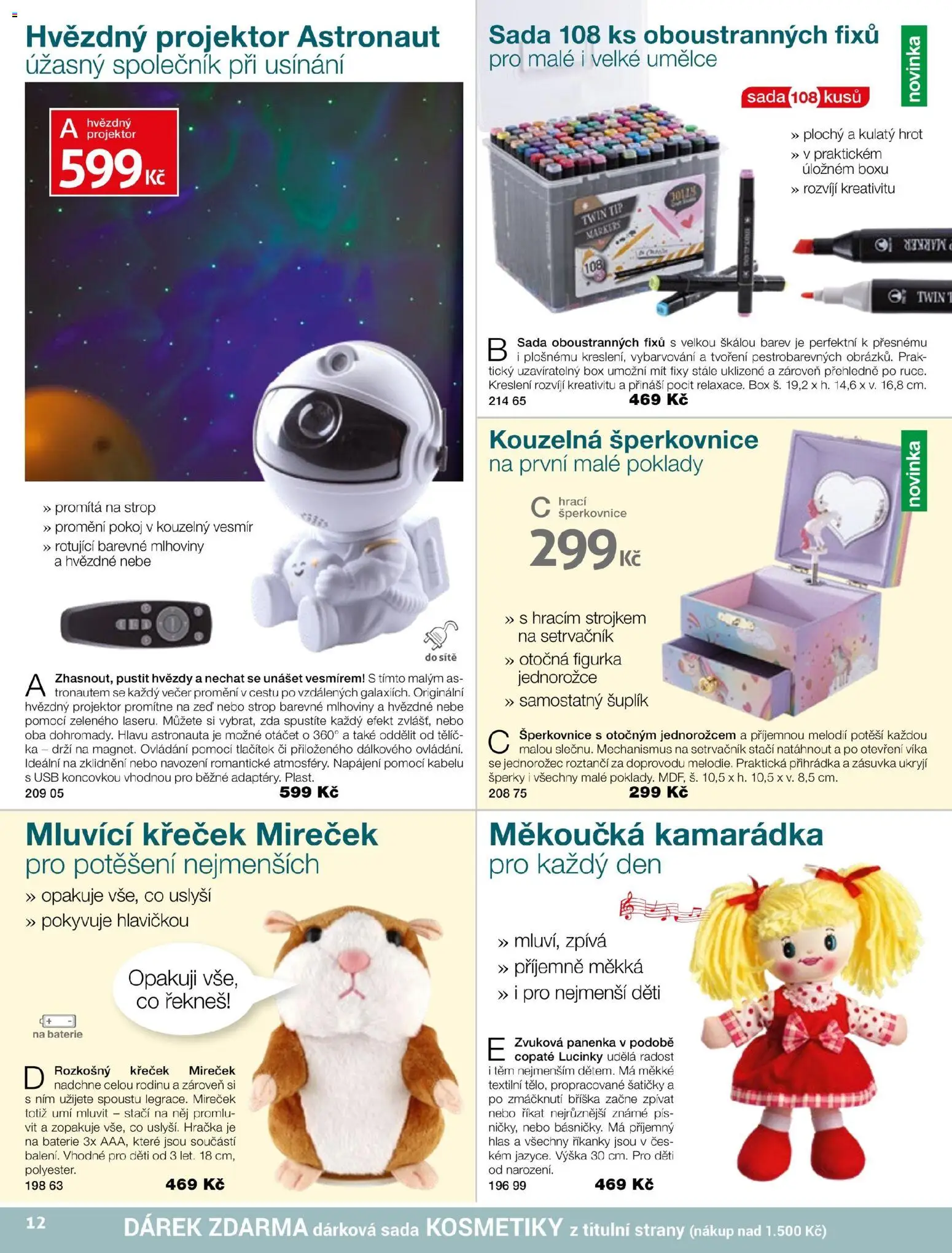 Decodoma katalog Vánoce 2026 od 04.10.2026 | Strana: 13 | Produkty: Panenka, USB, Fixy, Zásuvka