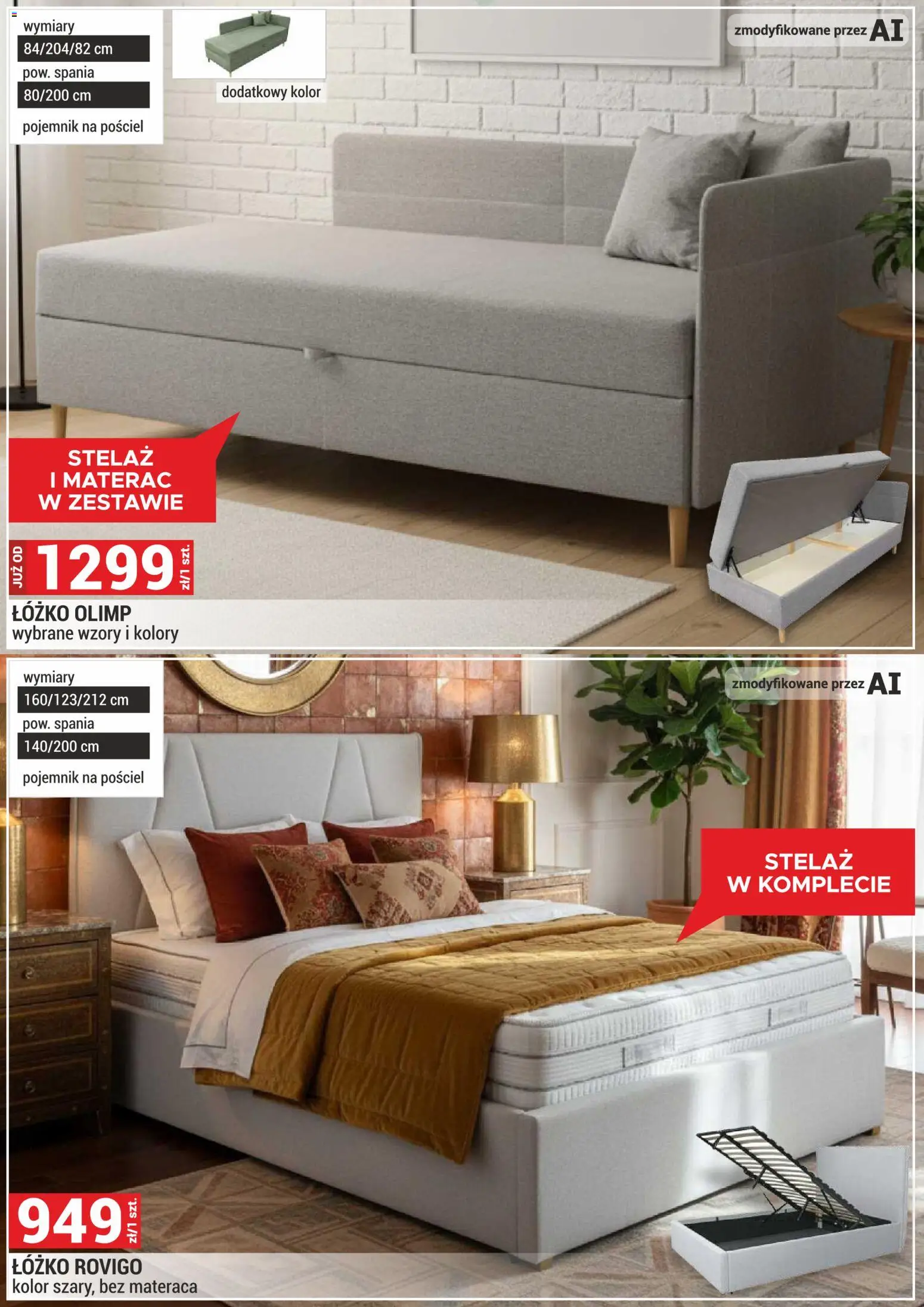 Merkury Market gazetka - Meble od 01.10.2026 | Strona: 38 | Produkty: Pościel, Łóżko, Materac