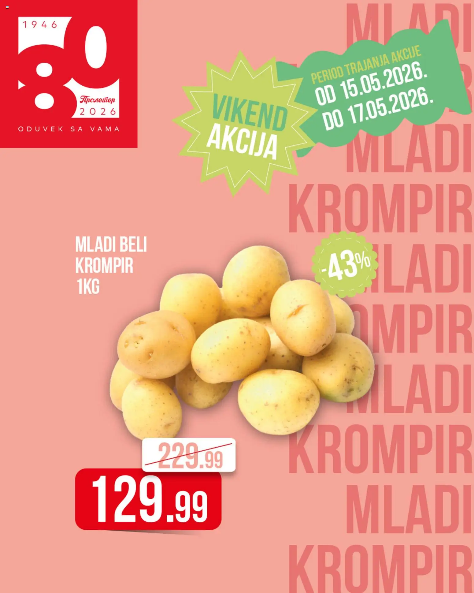 Metalac Proleter katalog - važi od 15.05.2026 | Strana: 5 | Proizvode: Krompir, Beli krompir