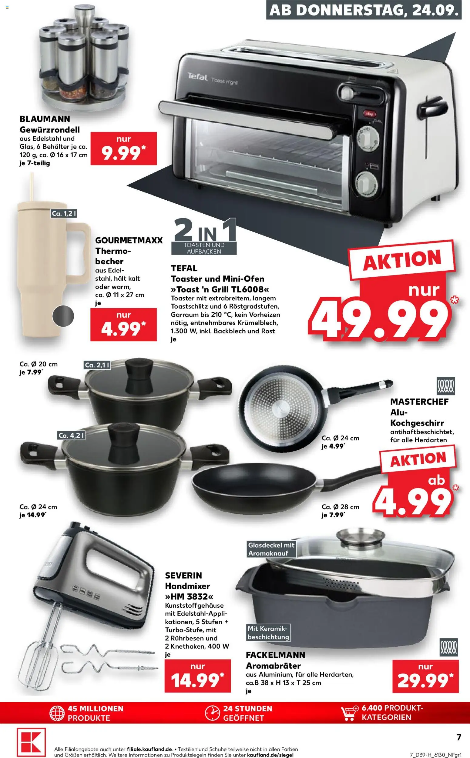 {H1} | Pagina: 7 | Producten: Handmixer, Grill, Toaster