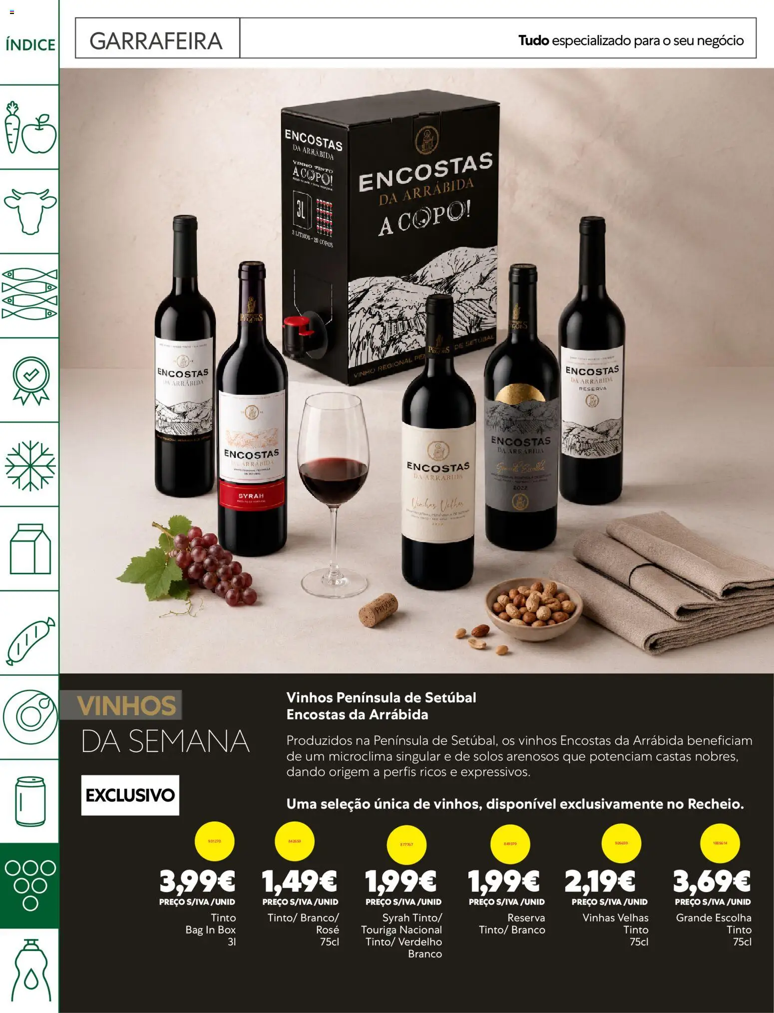 Recheio Horeca Madeira │ válido de 11/08/2026 | Página: 24 | Produtos: Copos, Vinho, Vinho tinto