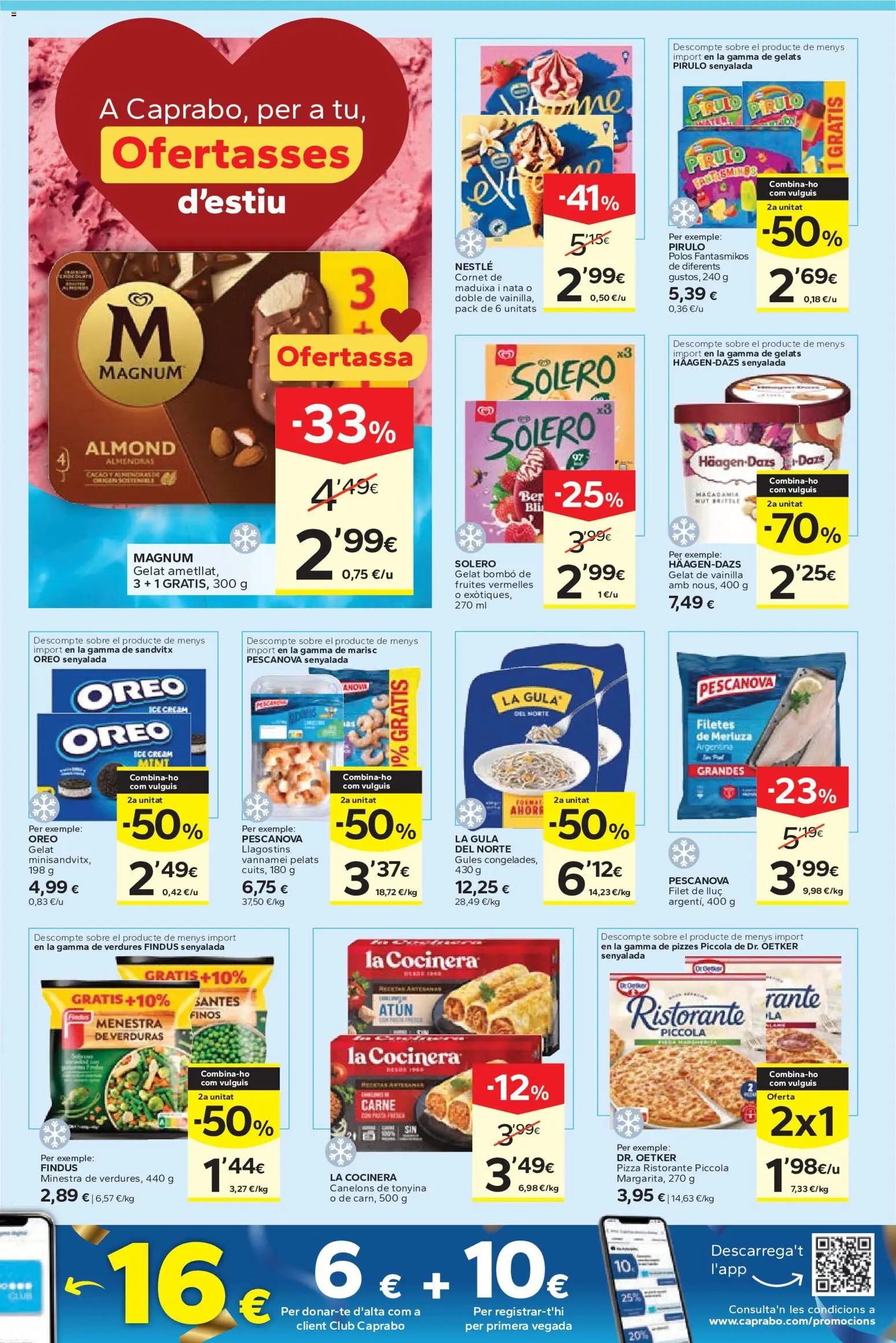 Caprabo folleto │ válido desde el 28.05.2026 | Página: 11 | Productos: Pizza, Filetes de merluza