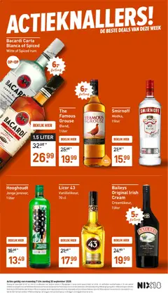 Gall en Gall folder - Ontdekkings Dagen - Voorbeeld van een folder van Gall en Gall, geldig van 07-09-2026 | Pagina: 24 | Producten: Vodka, Whisky, Bacon, Bacardi
