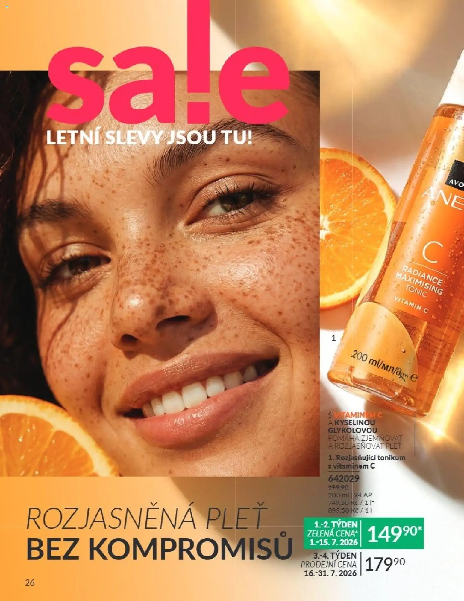 Avon Katalog 07/2026 od 01.07.2026 | Strana: 26 | Produkty: Vitamin c, Tonic