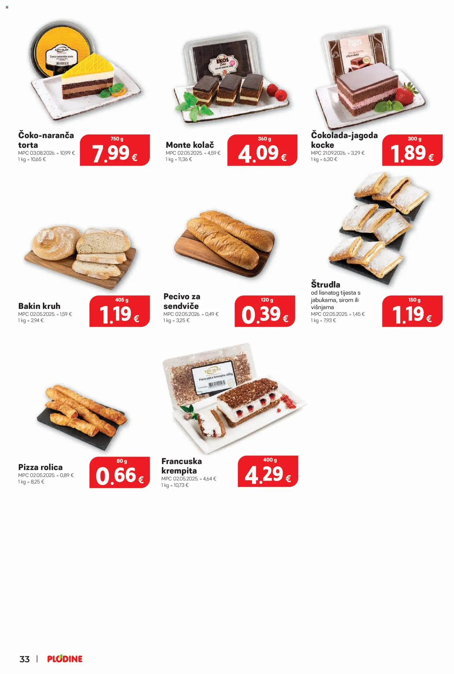 Plodine katalog | vrijedi od 23.09.2026 | Stranica: 33