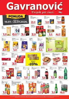 Gavranović Katalog - Pregled kataloga iz trgovine Gavranović, vrijedi od 16.07.2026 | Stranica: 2