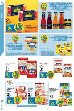 Vista previa E.Leclerc Megames 1 válido desde el 23/09/2026 | Página: 10 | Productos: Dulce, Espesante, Mayonesa, Mostaza