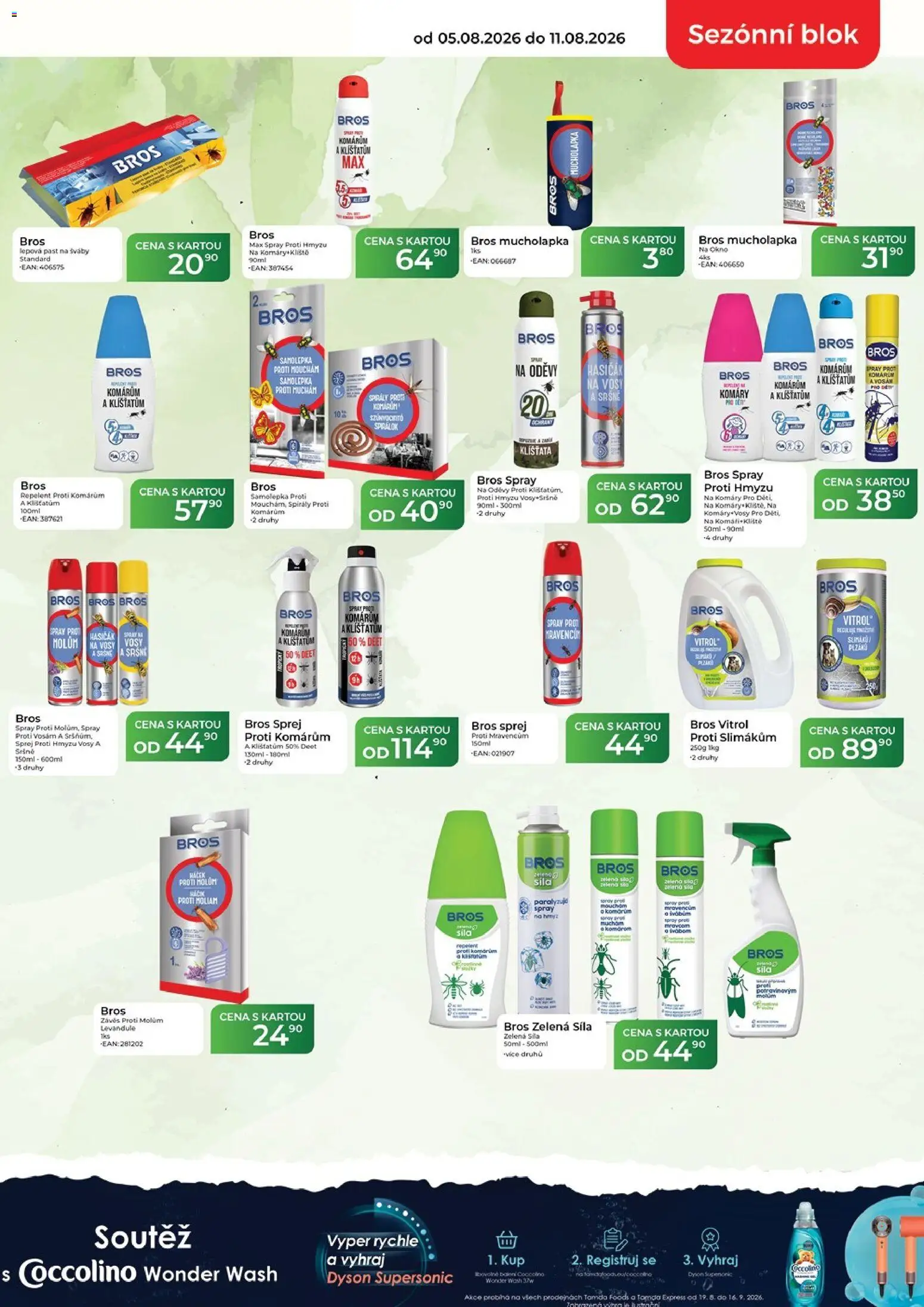 Tamda Foods leták od 05.08.2026 | Strana: 9 | Produkty: Coccolino, Blok