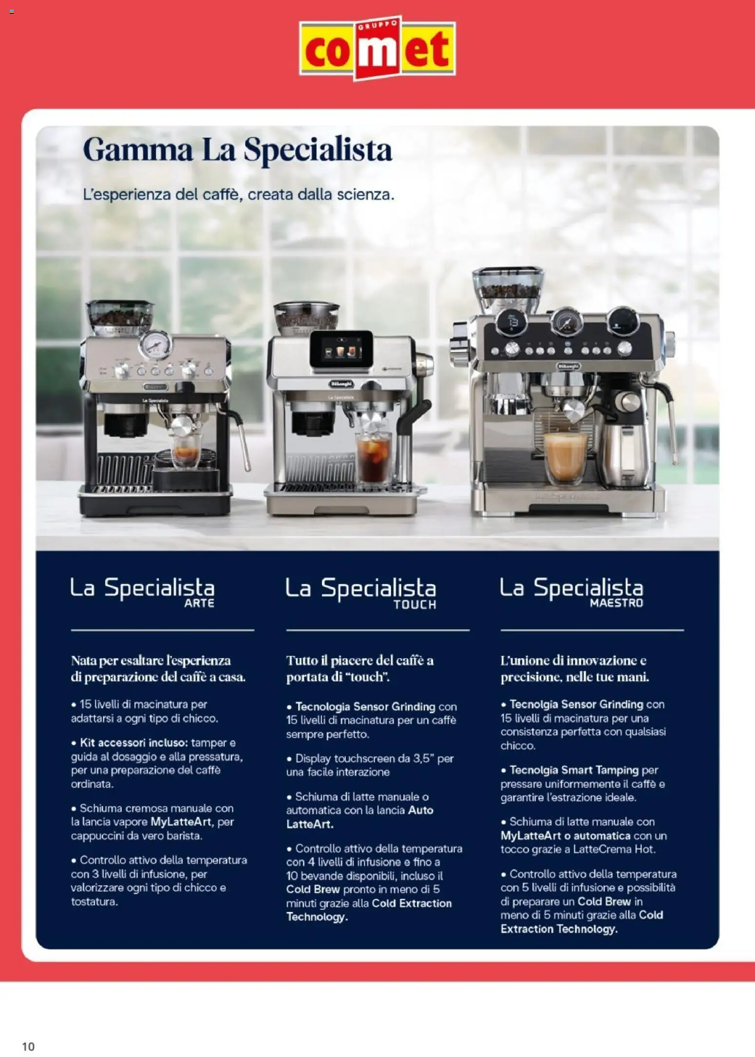 Volantino Comet del 29/10/2026 | Pagina: 10 | Prodotti: Caffè, Bevande, Latte, Infusione