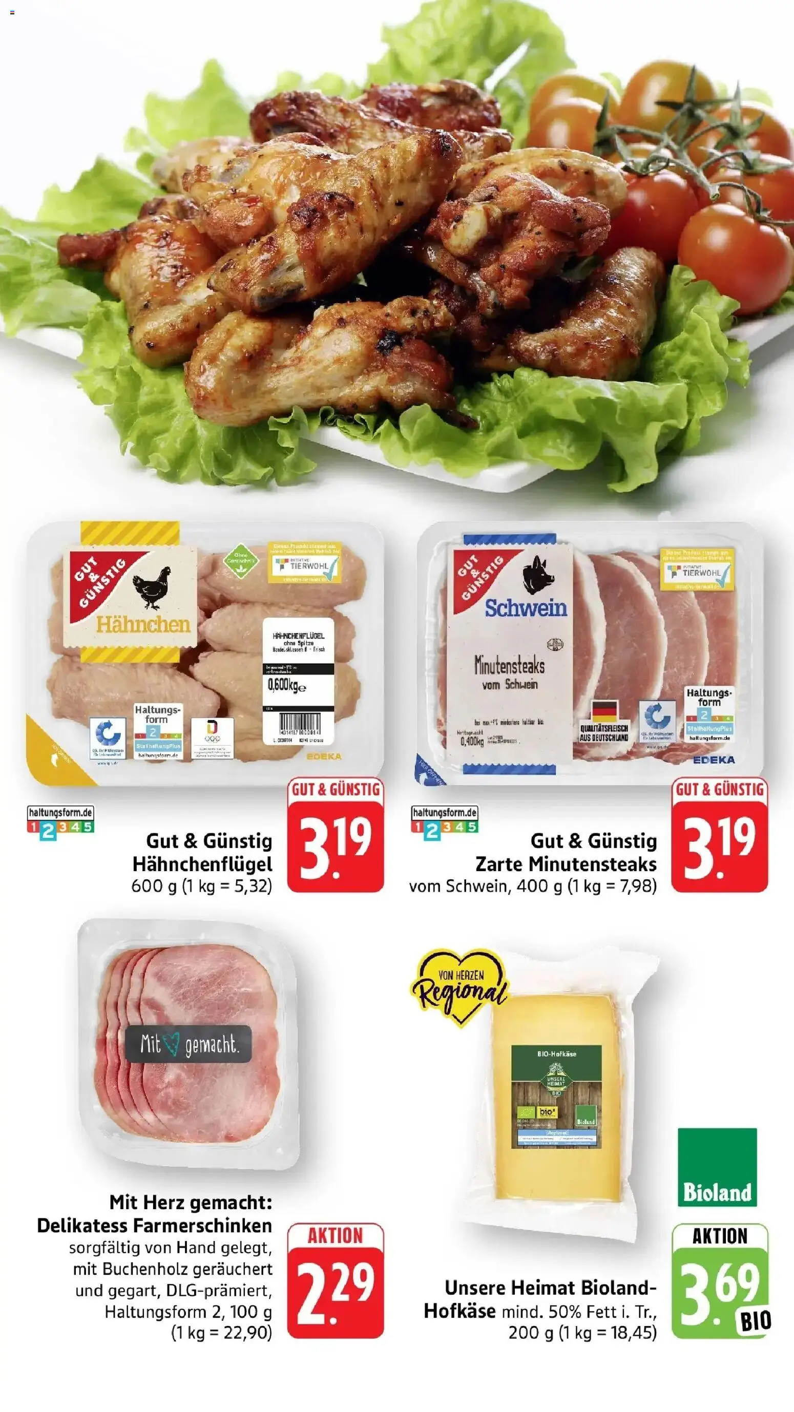 Edeka Prospekt Sinsheim (ab 24.08.2026) » Angebote Online | Seite: 3 | Produkte: Hahnchen