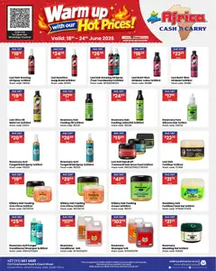 Africa Cash & Carry specials catalogue – valid from 18/06/2026 | Page: 70 | Products: Shampoo, Stock, Silicone, Lotion