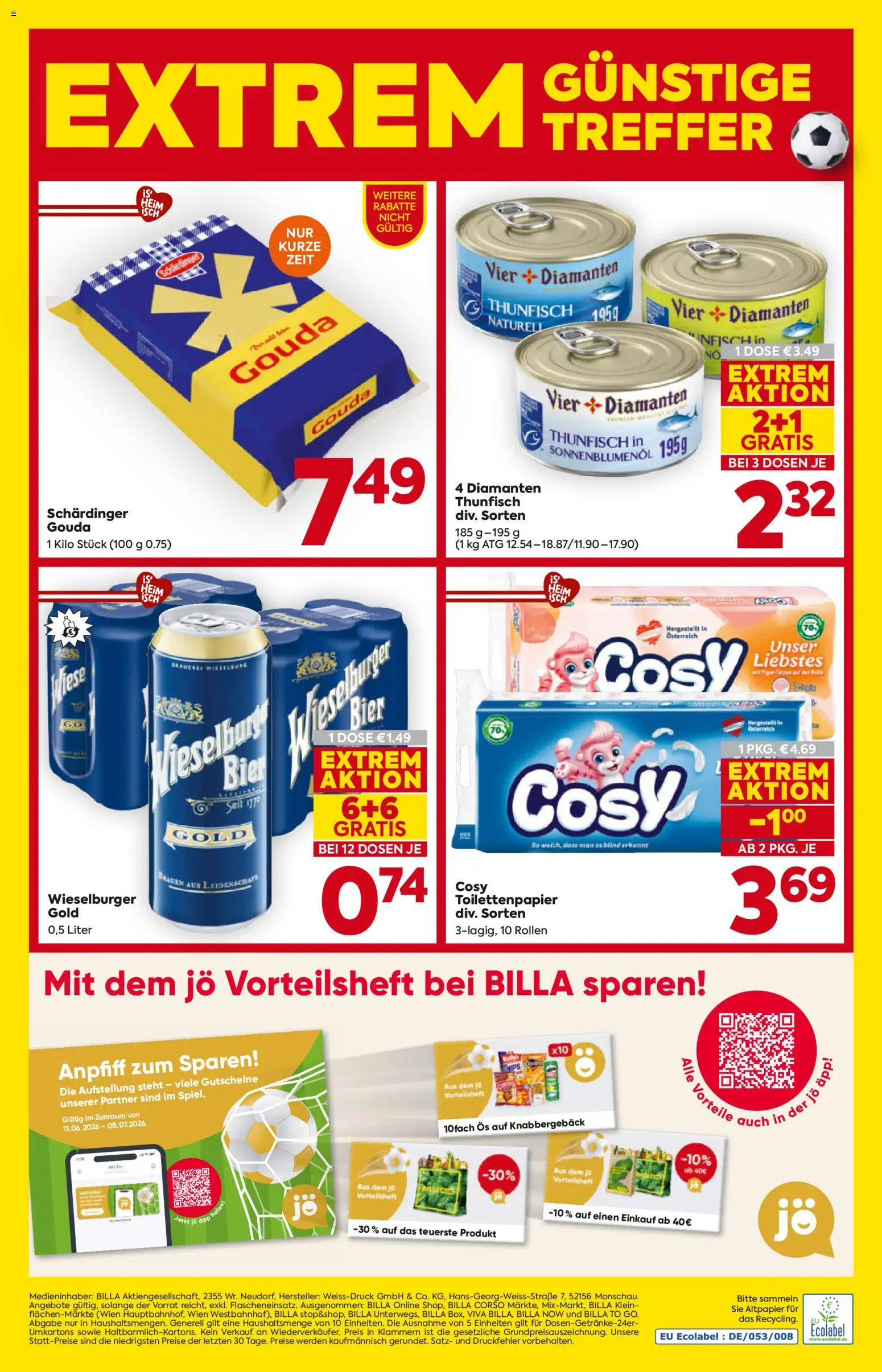 Billa - Flugblatt gültig ab 18.06.2026 | Seite: 16