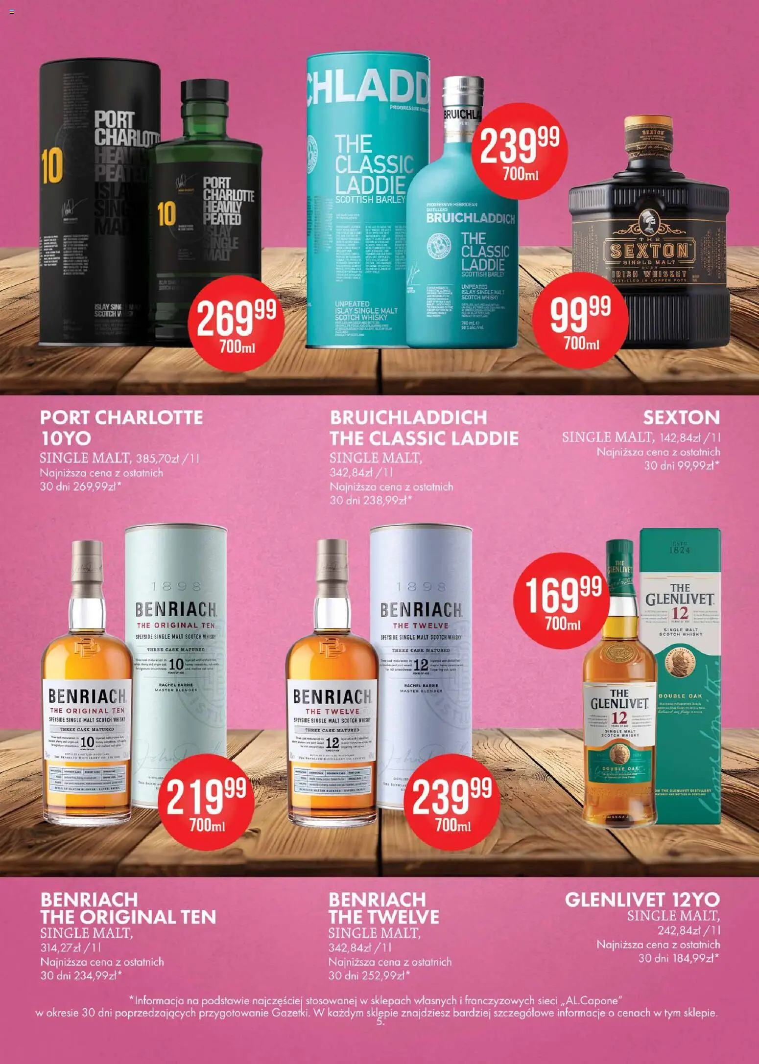 Al.Capone gazetka od 09.03.2026 | Strona: 5 | Produkty: Blender, Whisky