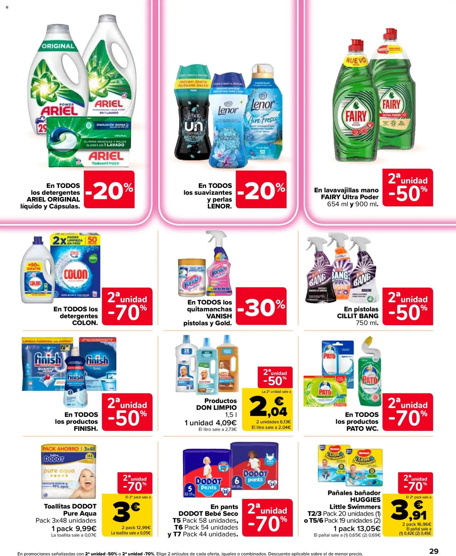 Carrefour Market folleto │ válido desde el 28/07/2026 | Página: 29 | Productos: Quitamanchas, Lavavajillas