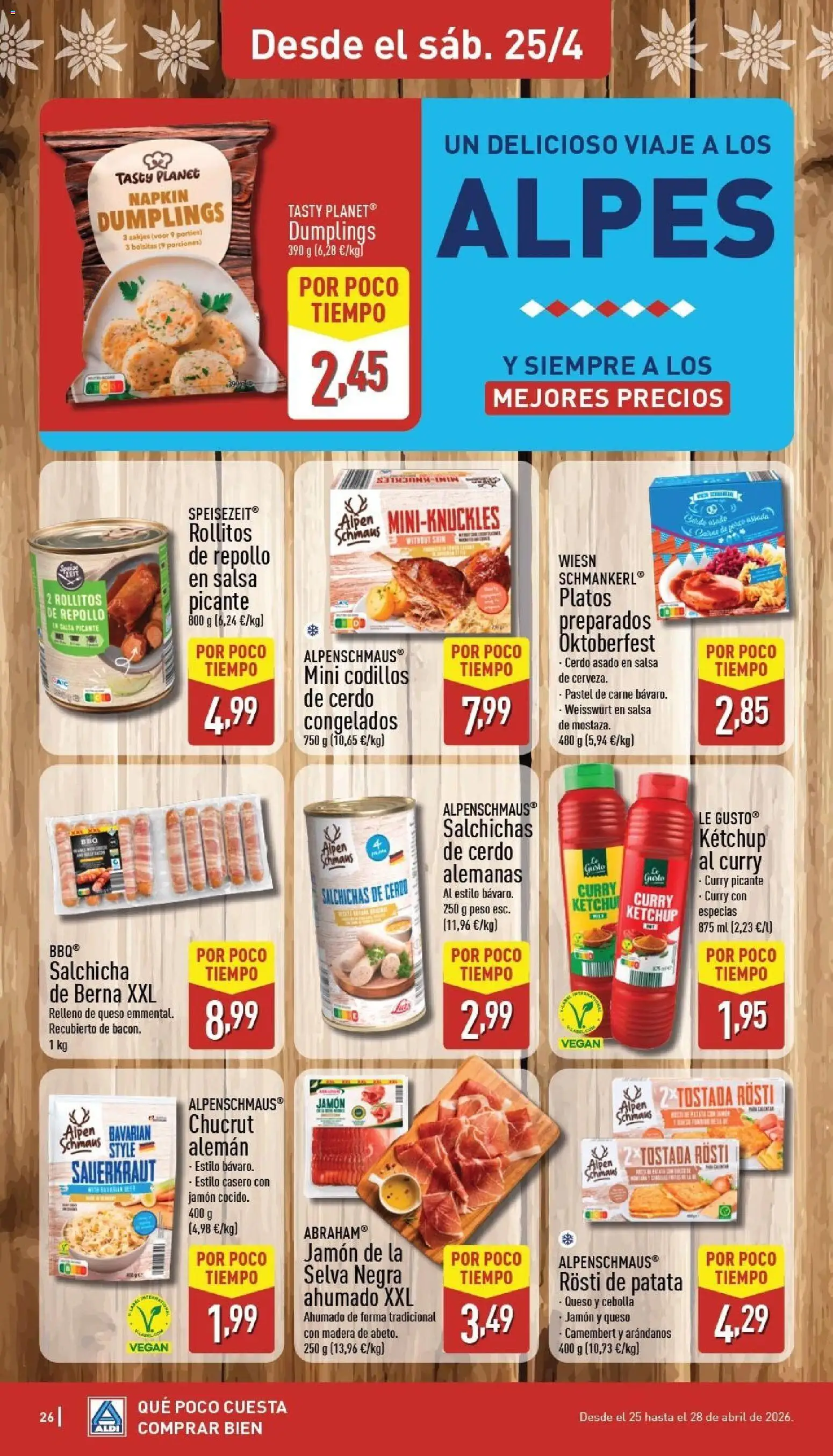 Aldi folleto Península │ válido desde el 20.04.2026 | Página: 26